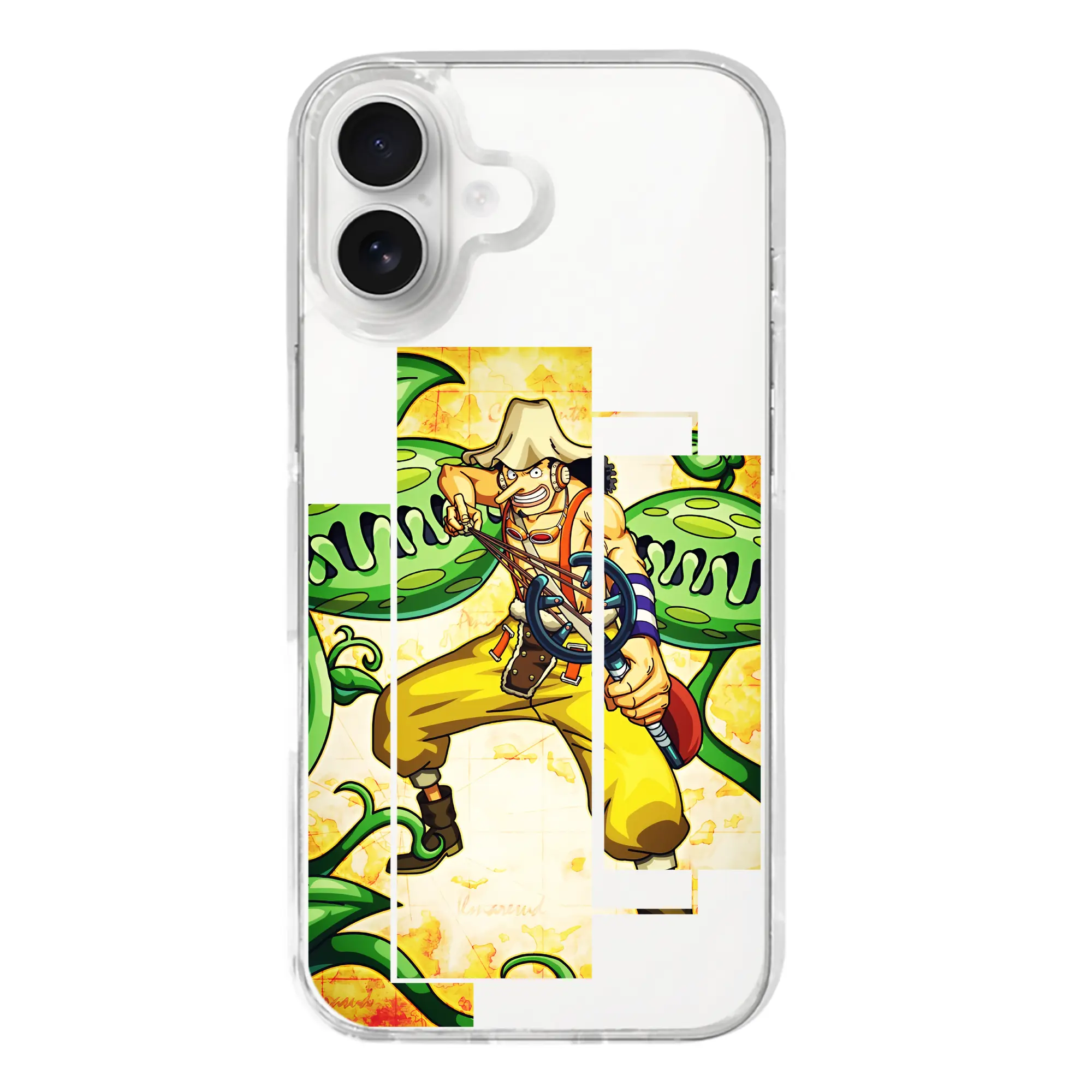 ワンピース グッズ ウソップ - iPhone 17シリーズ 透明スマホケース – 薄型・耐衝撃・精密フィット保護カバー